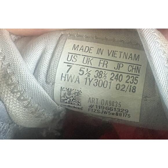 Adidas Women's Size 7 Cloudfoam QT Flex Grey Lace-Up Running Sneakers DA9835 - Picture 2 of 8